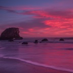 Red Sky Sunset, San Simeon, California.jpg